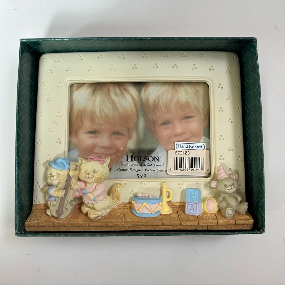 Vintage Child’s Picture Frame NIB 3 x 5 Kids Grandkids New in Box